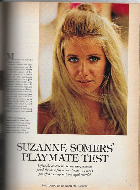 susanne summers playboy|Suzanne Somers 